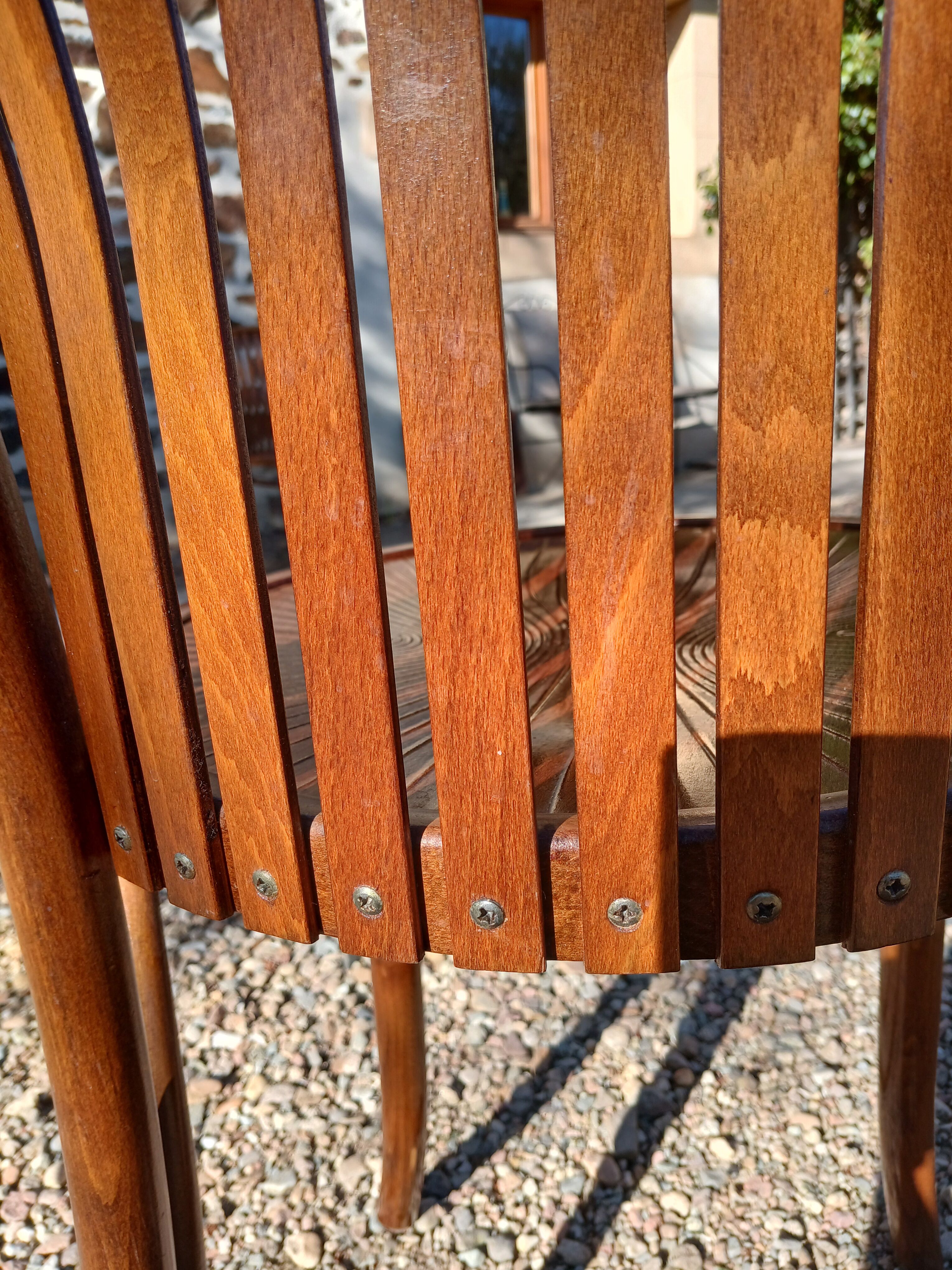 2 Thonet style bistro chairs
