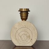 Italian travertine lamp