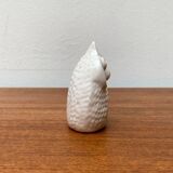 Danish mid-century ceramic owl sculpture by Søholm, 1960s.