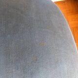 Pair of vintage blue chairs 1950