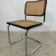Old black caned chair Cesca B32 design Marcel Breuer 1970 Made in Italy vintage
