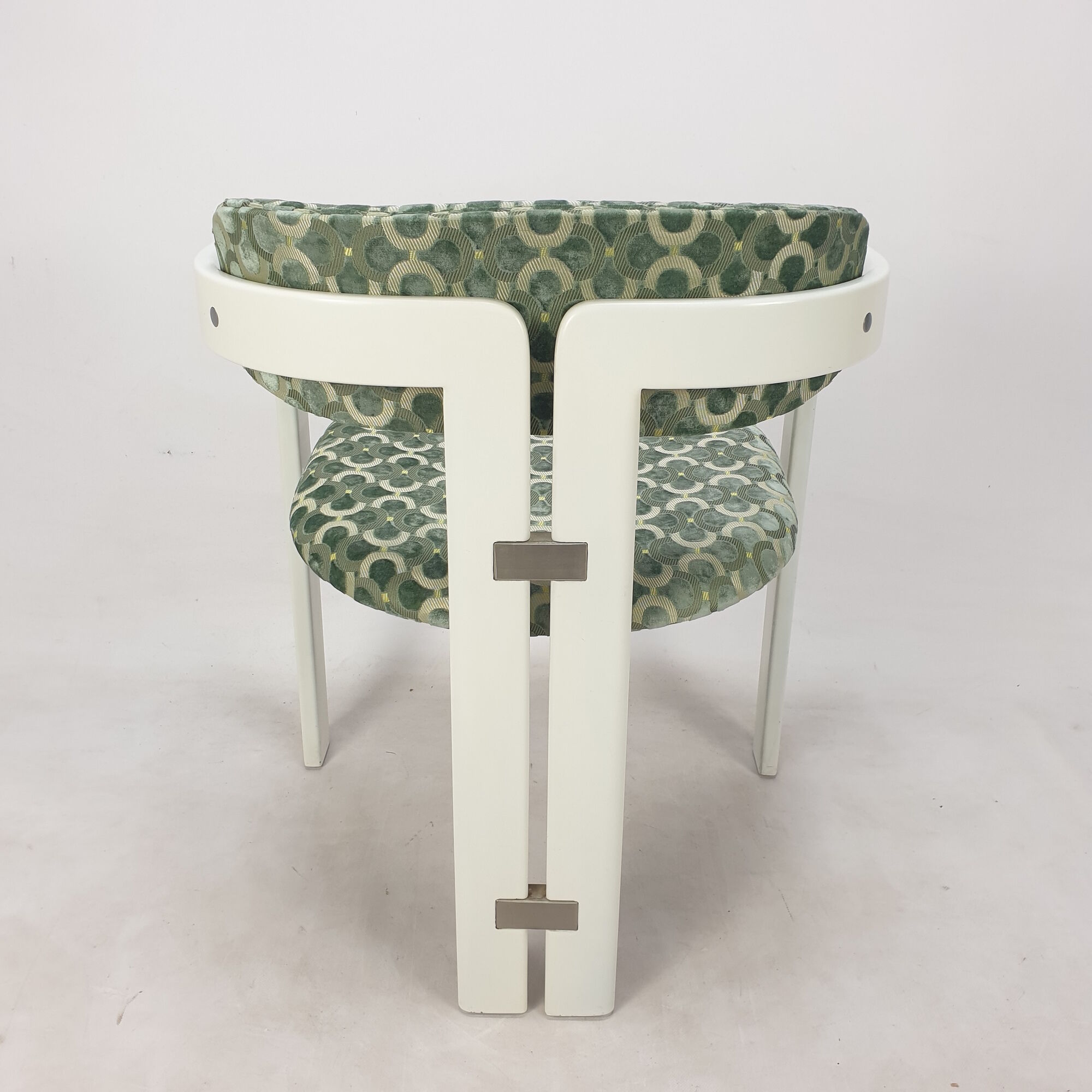 Augusto Savini for Pozzi Set of Four 'Pamplona' Chairs, Italy 1970's