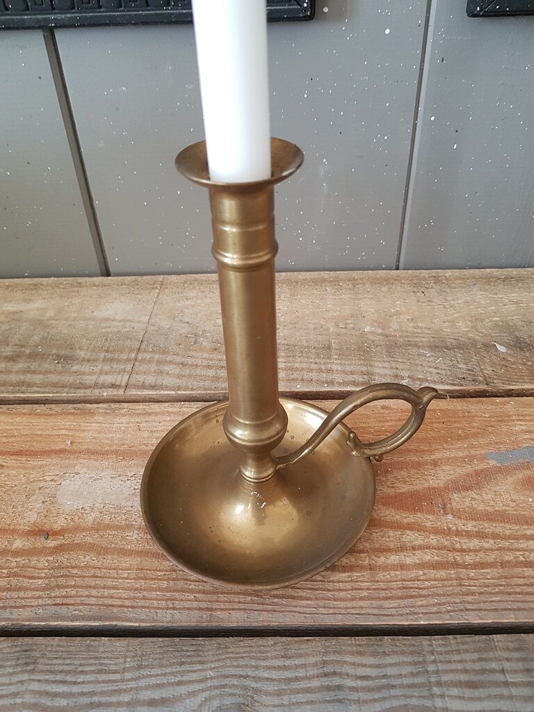 Brass cellar rat bougeoir