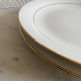 Set of two Limoges Poral France plates