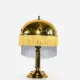 Brass Mushroom Table Lamp By Sölken Leuchten, Germany, Circa 1960S