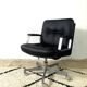 Office Chair In Leatherette On Wheels By Vaghi, Italy, 1960s