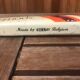 Old la hutte tennis racket wood + cross & protective cover