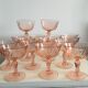 Coupes de champagne rose
