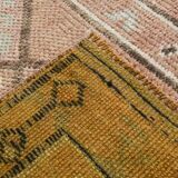 3x12 Soft Red Brown Turkish Runner Rug, 83x365Cm