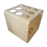 Vintage umbrella holder Elisa Artemide Milano designer Emma Gismondi Schweinberger beige cube