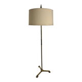 Brass floor lamp