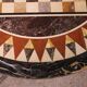 gueridon with a pietra dura top featuring a game board - 18th century