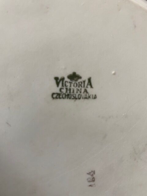 Butter Maker Victoria China Czechoslovakia