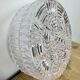 Vintage Glass Wall or Ceiling Light, 1970s