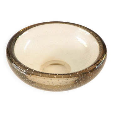 Coupe saladier cristal bullicante Seguso