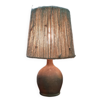 Lampe en grès circa 1950