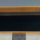 lowboard  with black glass top 1960s