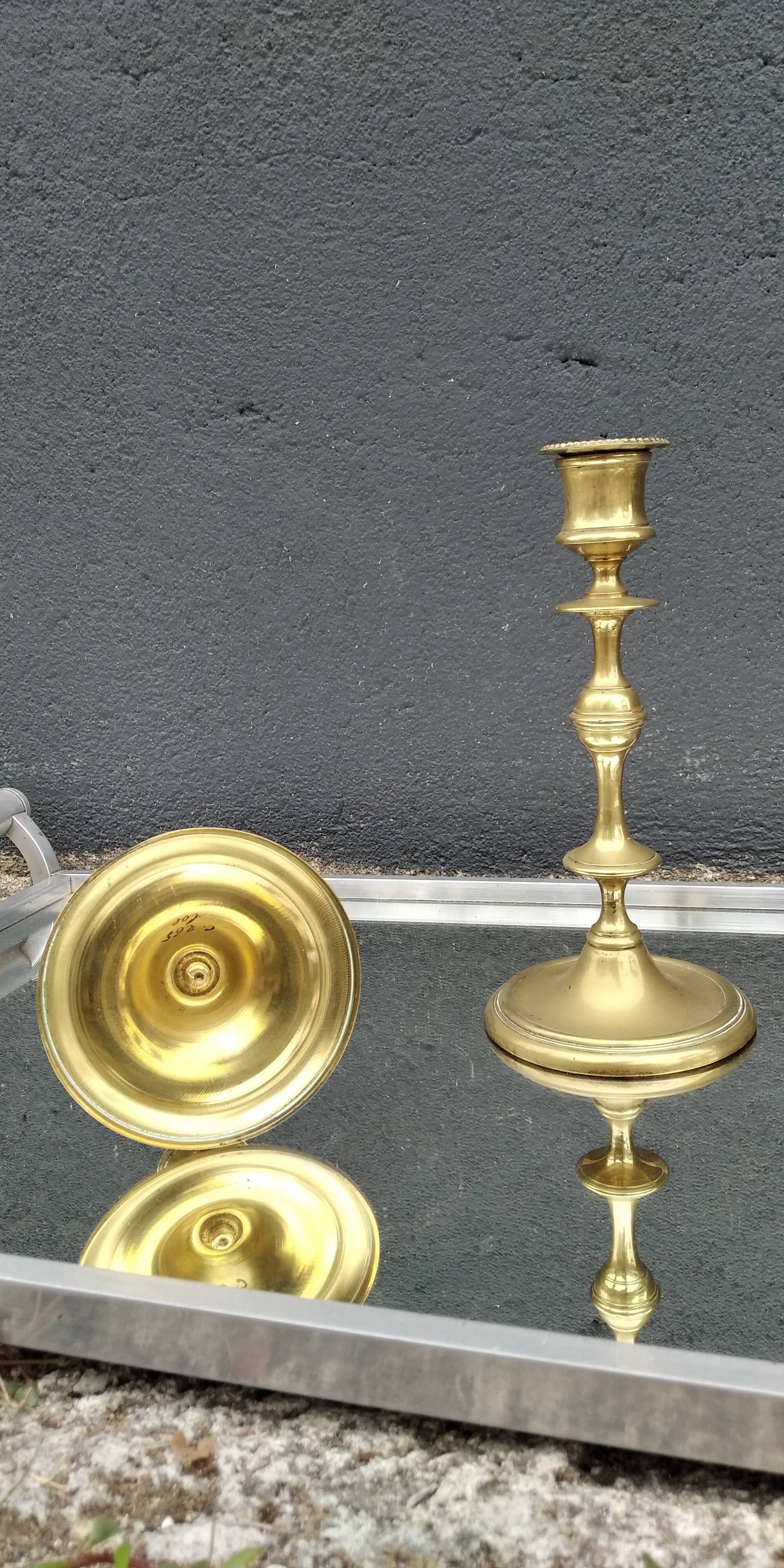Pair of candle holders