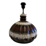 Vintage stoneware lamp base