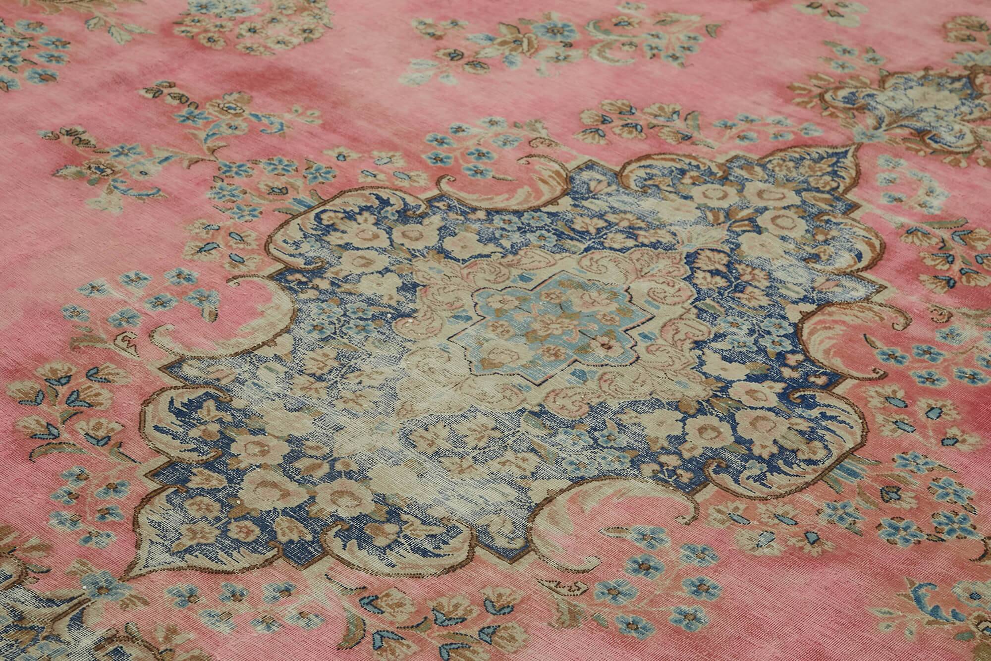 Tapis vintage unique fait à la main 300 cm x 494 cm