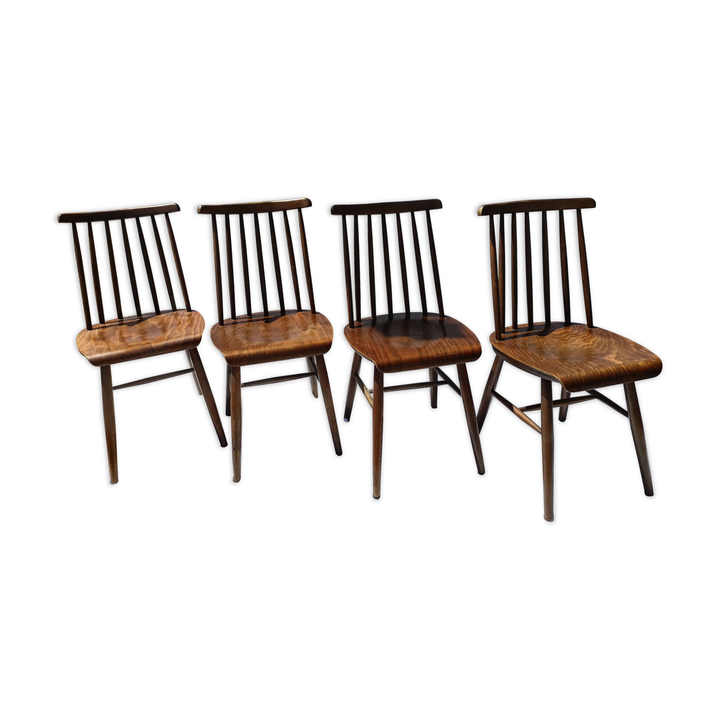 Suite de 4 chaises Fanett d'Ilmari Tapiovaara