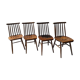 Suite de 4 chaises Fanett d'Ilmari Tapiovaara