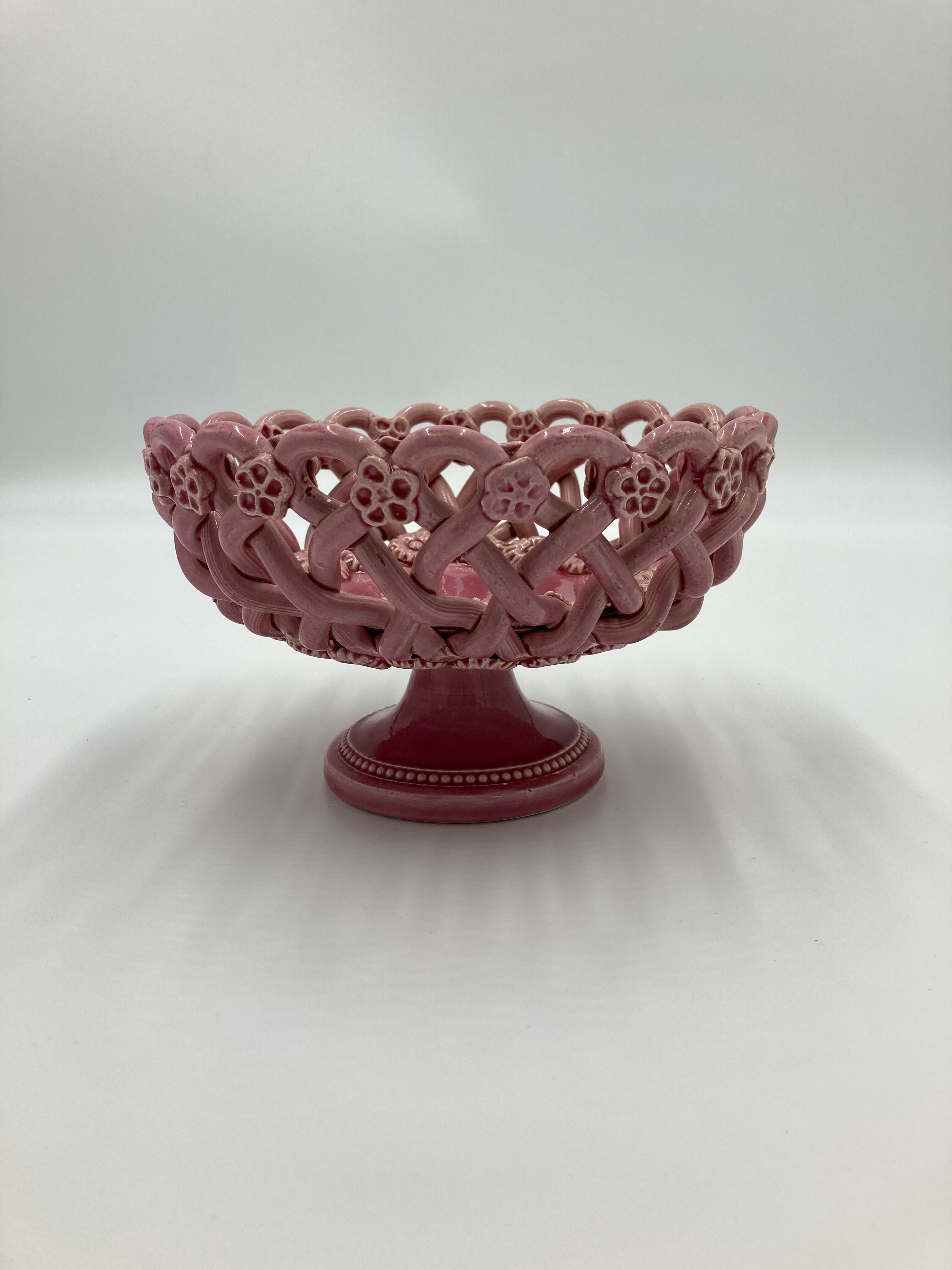 Braided ceramic basket Pichon Uzes