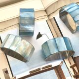 10 rounds of mother-of-pearl towels 1960