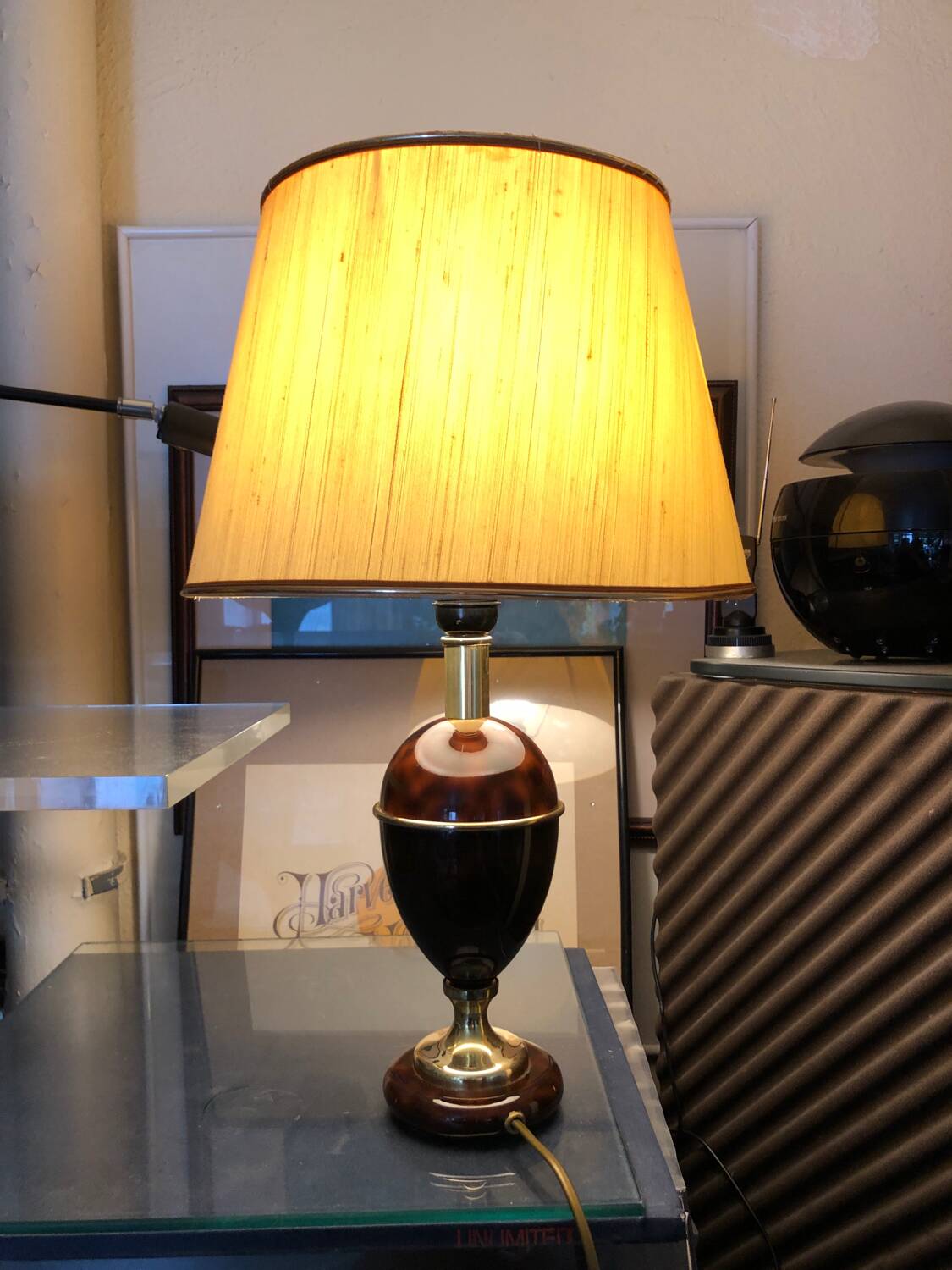 Beautiful brass lamp base