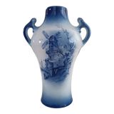 Vase with two handles Sarreguemines