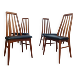 Set of 4 Danish Niels Koefoed Mid-Century chairs