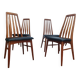 Série de 4 chaises danoises Niels Koefoed Mid-Century
