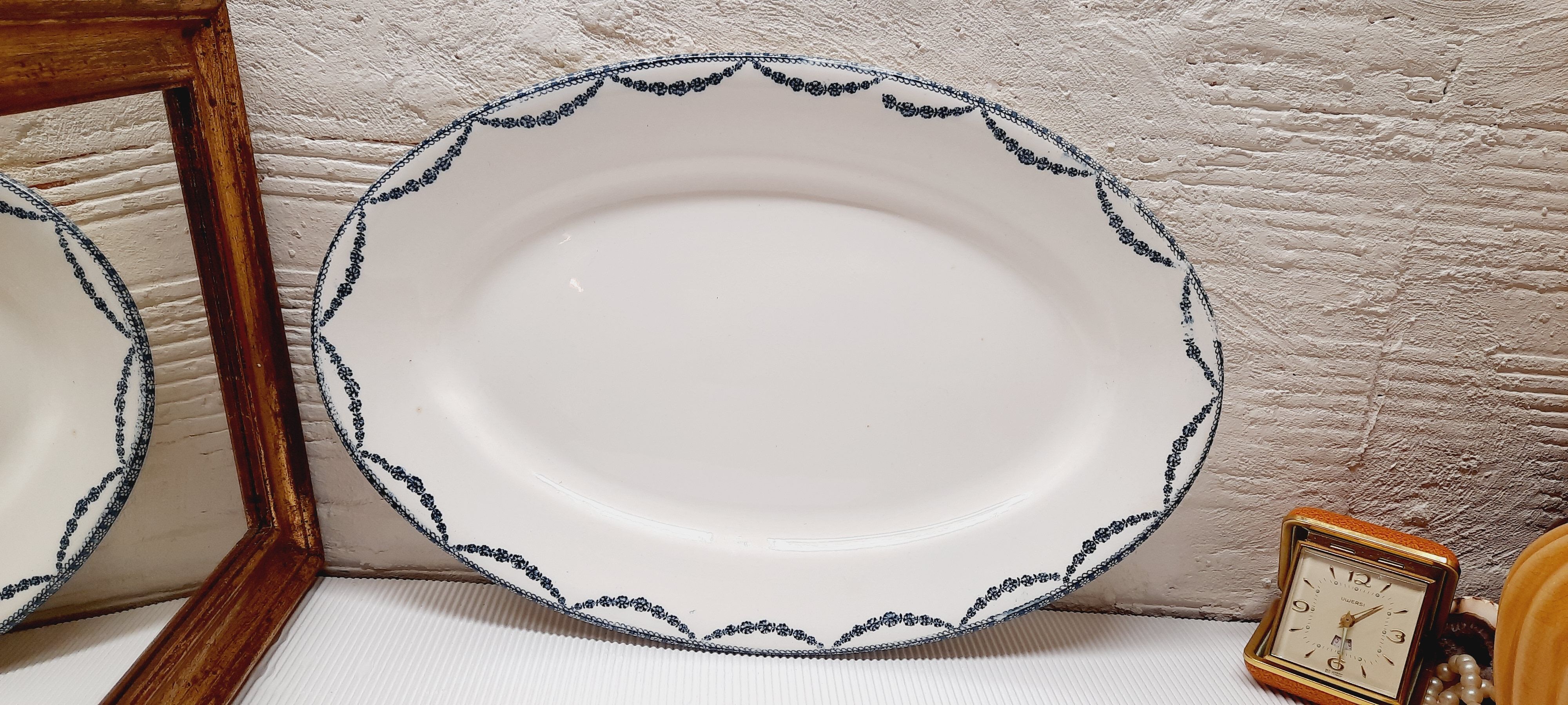 Oval dish Terre de Fer