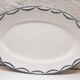 Oval dish Terre de Fer