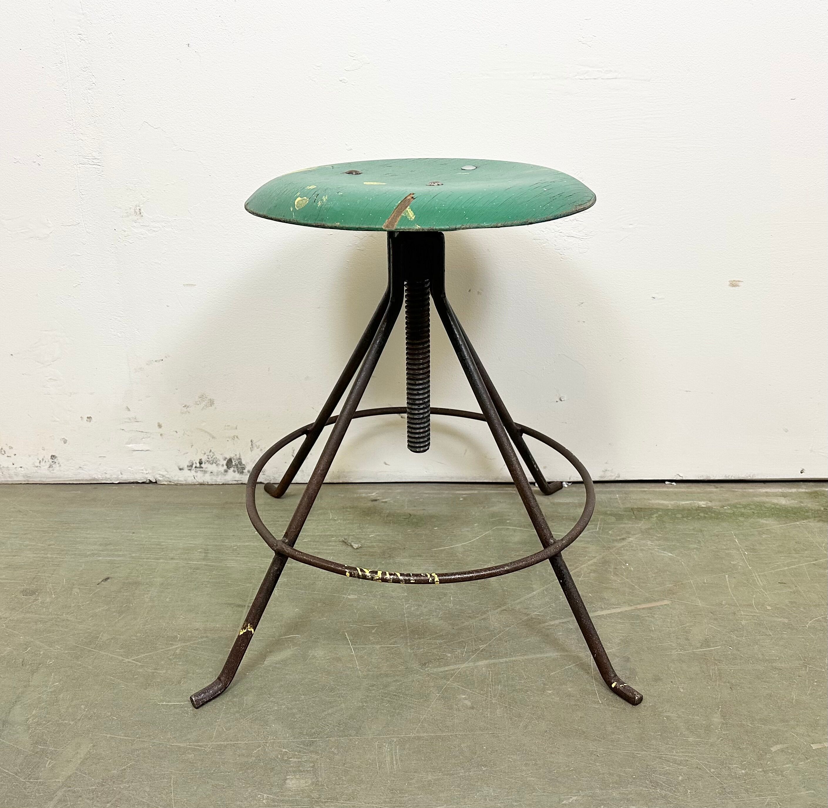 Industrial Workshop Swivel Stool, 1960s