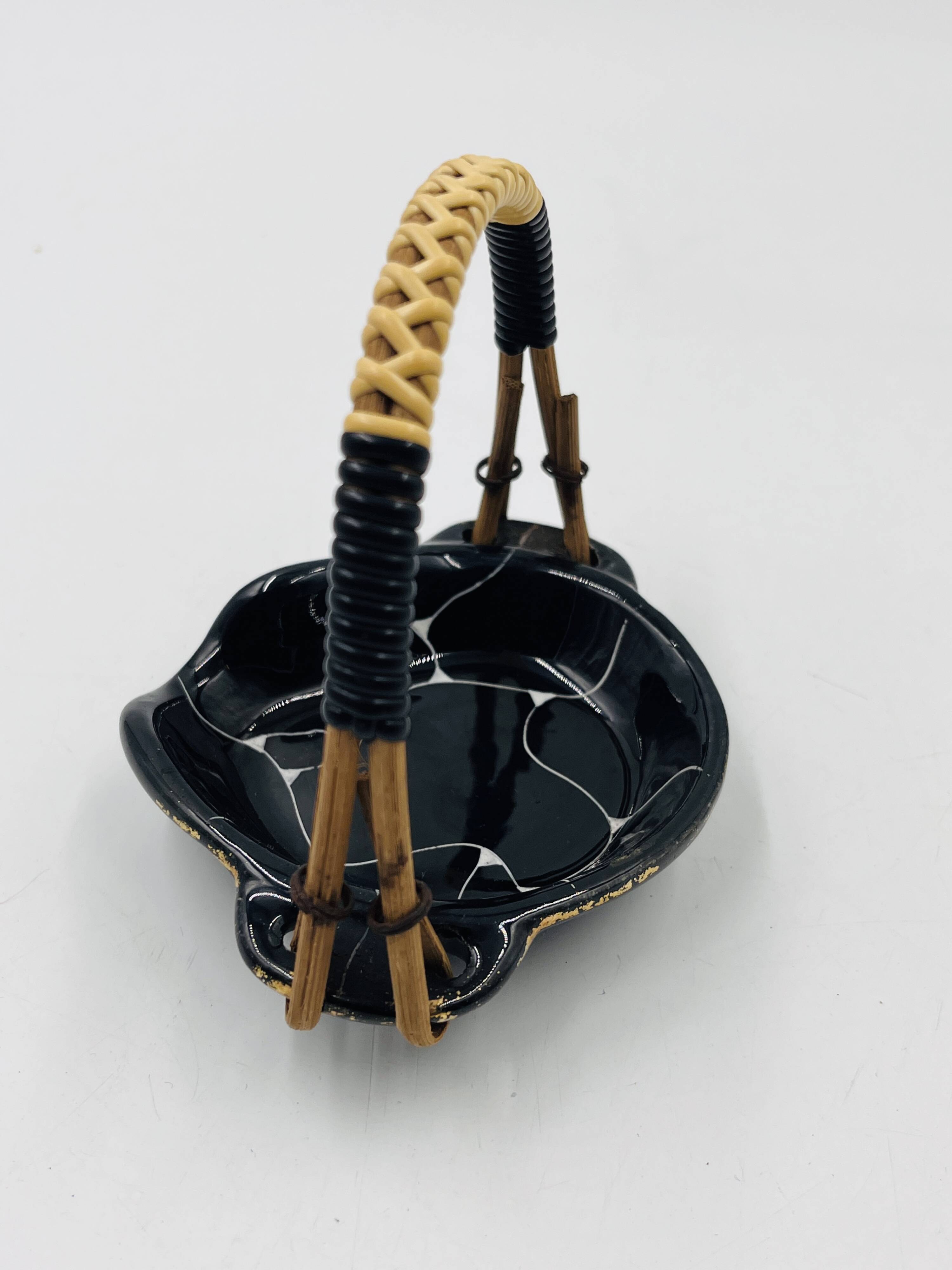 Mini vintage ceramic ashtray