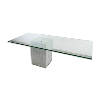 Sergio & Giorgio Saporiti dining table