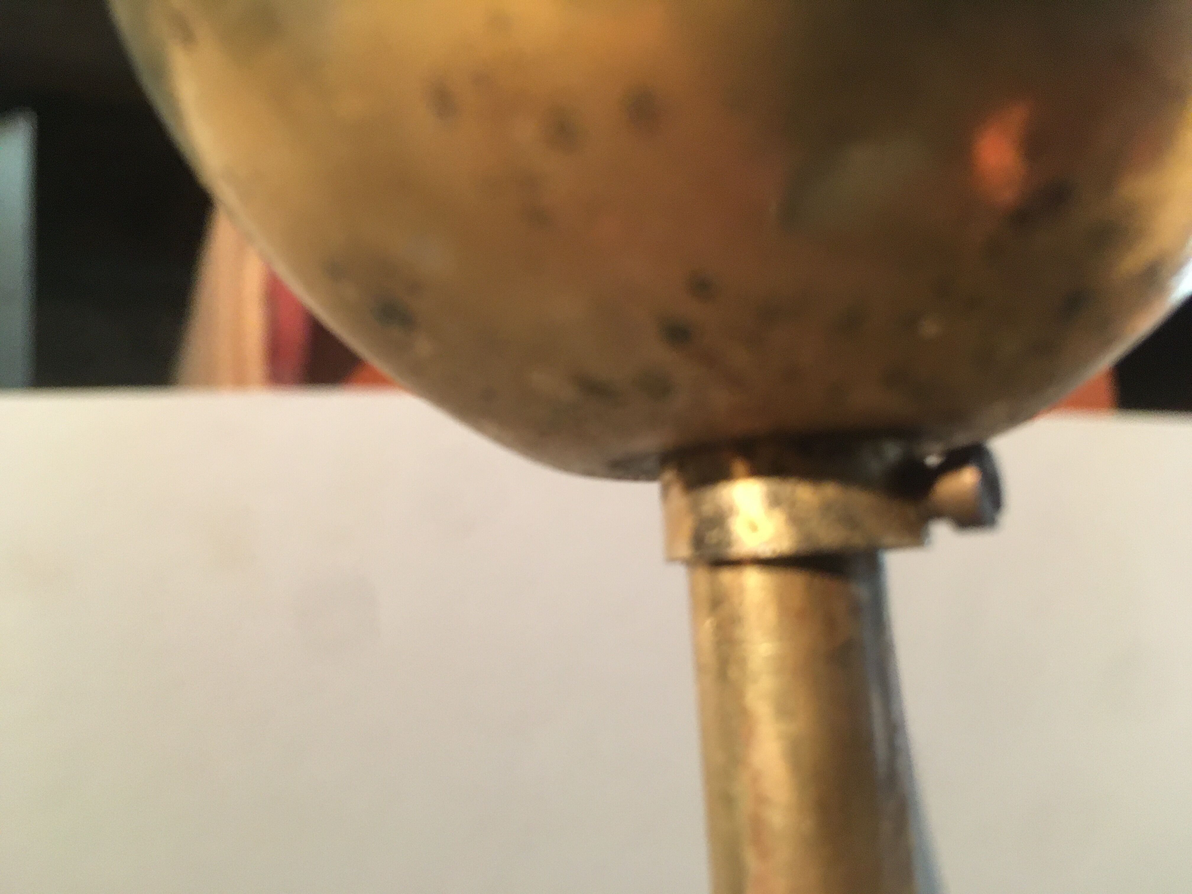 Vintage brass Arlus chandelier