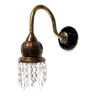 Oriental wall lamp in bronze and tassels