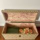 Antique tapestry chest