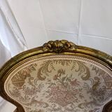 Pair of shepherdesses Louis XV gilded wood