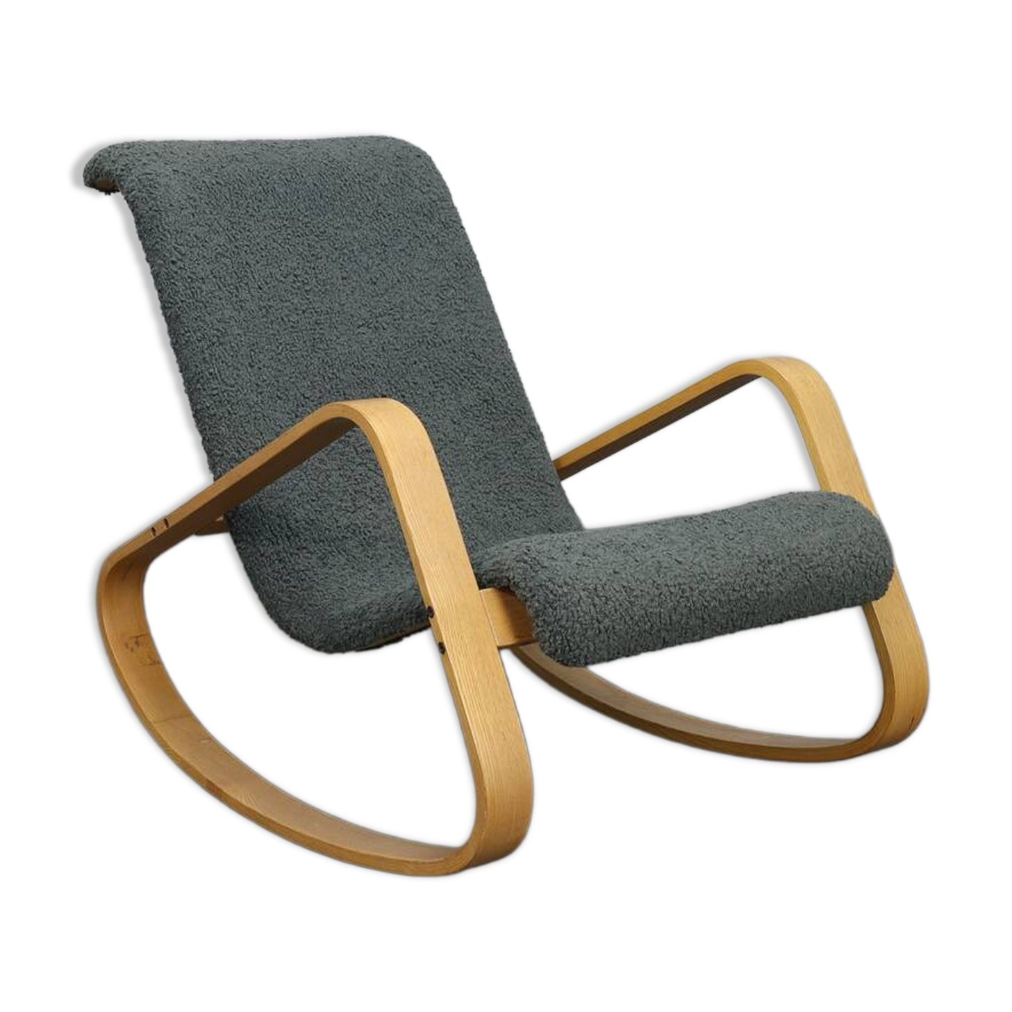 Rocking chair “Dondolo” by Luigi Crassevig, Italy, 1970s
