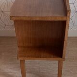 Art deco bedside table 1930 in walnut.