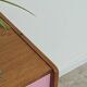 Buffet U 452 rose et gris par Jiri Jiroutek pour Intérier Praha