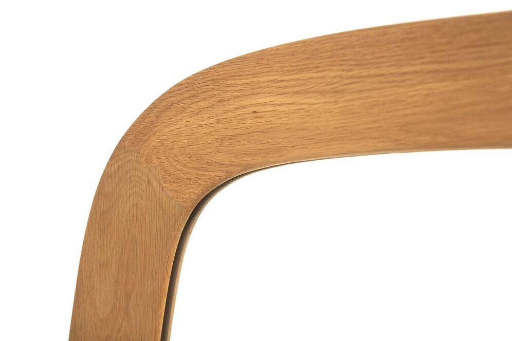 Scandinavian oak mirror "Kristina, model 603", Nybrofabriken, Sweden, 1960