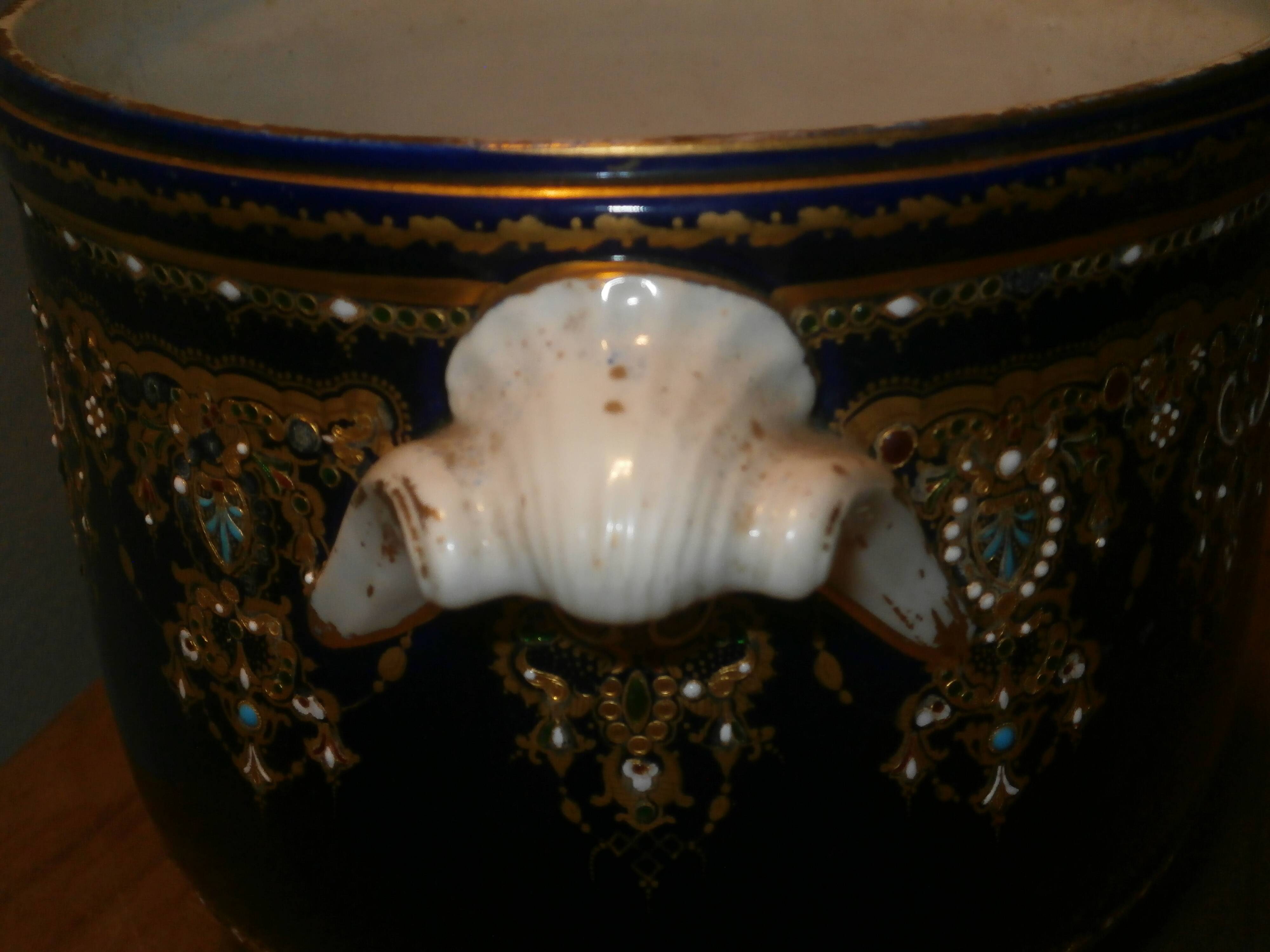 19th Century Porcelain Cooler