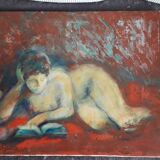 Tableau ancien à l'huile