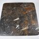 Small vintage fossilised coffee table, 1970s.