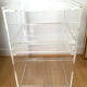 Vintage plexiglass side furniture