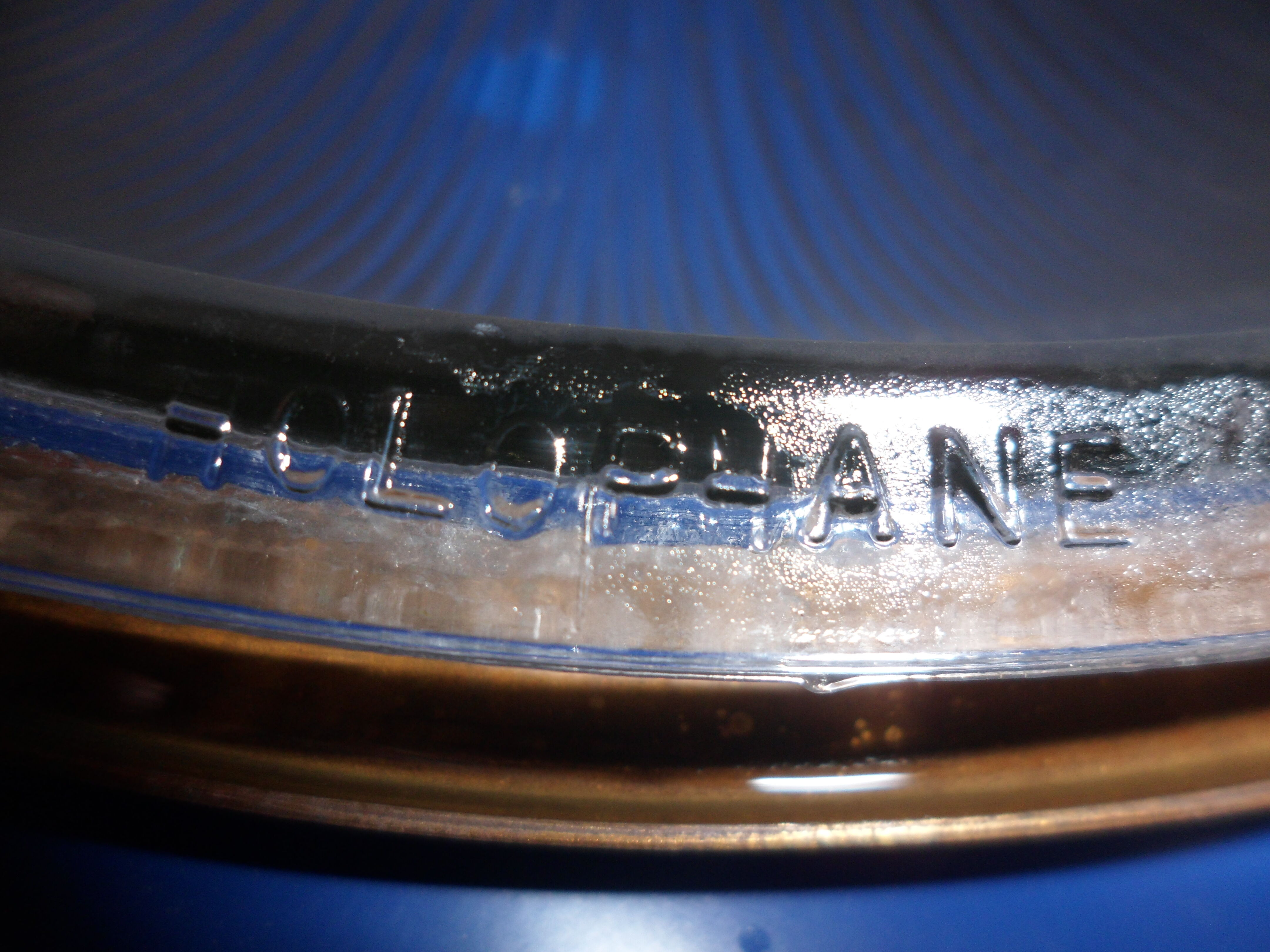 Holophane hanging lamp